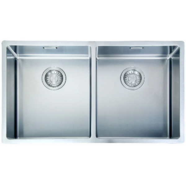 Franke BXX 220-36 Box 不銹鋼雙昇盆 (檯面/檯底)