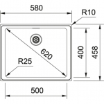 Franke FSX210 不銹鋼單昇盆