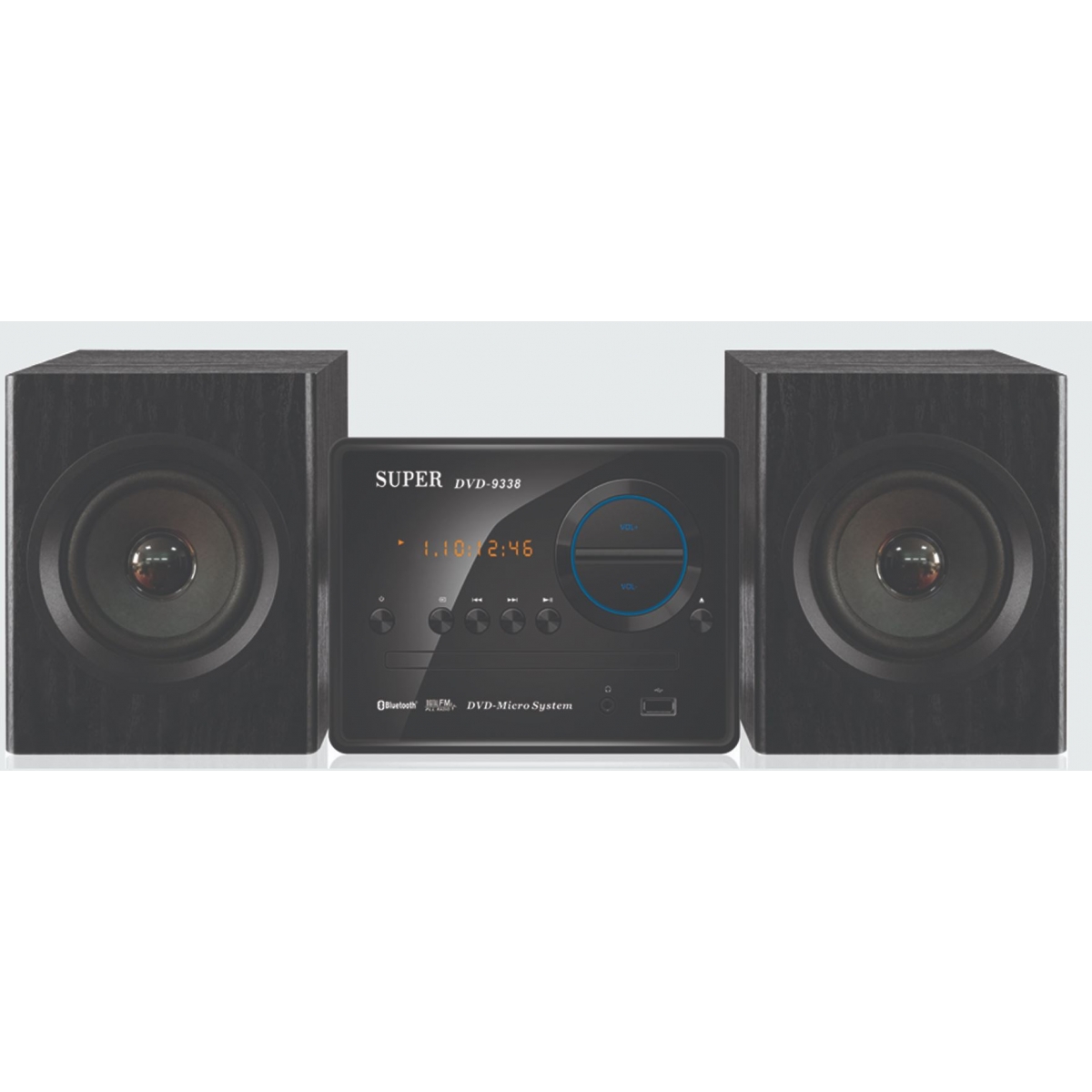 Super DVD-9338 藍牙/FM/卡拉OK音響組合