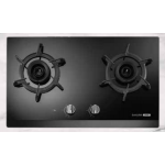 Sakura 櫻花 G2923B/TG 75厘米 嵌入式雙頭煤氣煮食爐 (黑色玻璃)