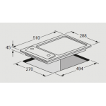 Fulgor PH302GX 29厘米 嵌入式雙頭煤氣爐