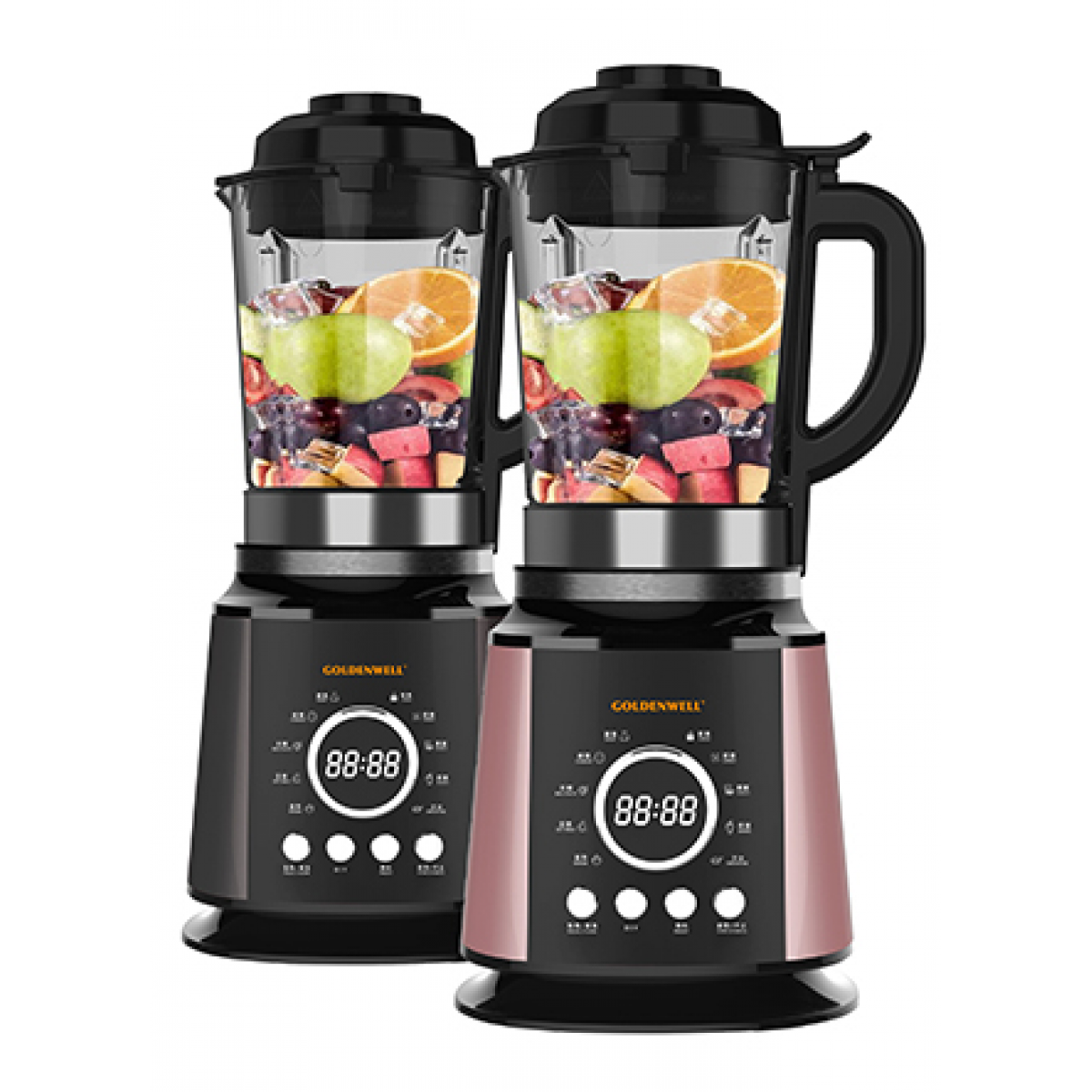 Goldenwell 金樂 GW-HBO800 2.0公升 800W 智能冷熱破壁養生機 (黑色)