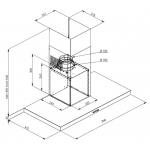 Cimatech 高德 CH201N-700 70厘米煙囪式抽油煙機 - 1250m³/h強勁排風