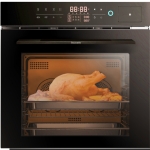 【展銷品】Baumatic BCS674BL 組合蒸焗爐 - 60厘米，70公升，旋轉燒烤叉，上下發熱