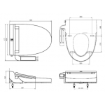 Royal RB1350 韓國製多功能電子廁板