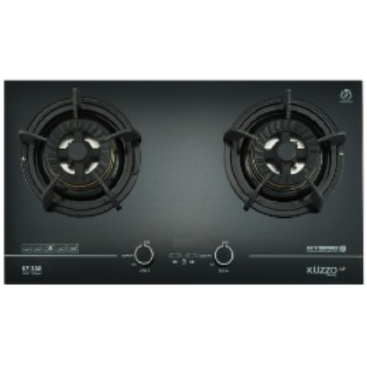 Kuzzo 德國德信 KF-338T 75厘米 嵌入式雙頭煤氣爐