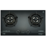 Kuzzo 德國德信 KF-338T 75厘米 嵌入式雙頭煤氣爐 (ISO9001 優質認證 專制電子點火設計)