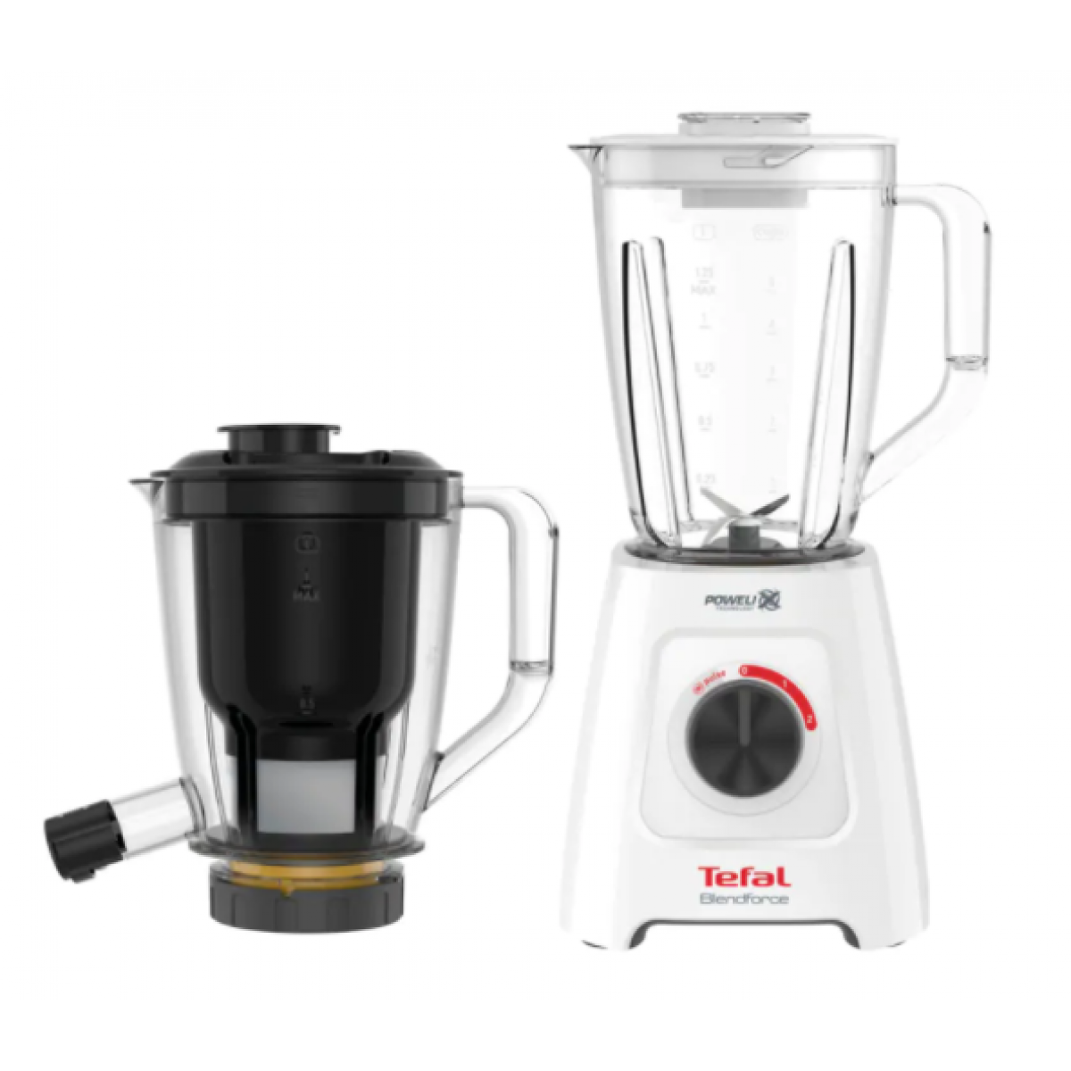 Tefal 特福 BL42Q1 Blendforce 2合1 攪拌機 - 600W 功率、Powelix刀片