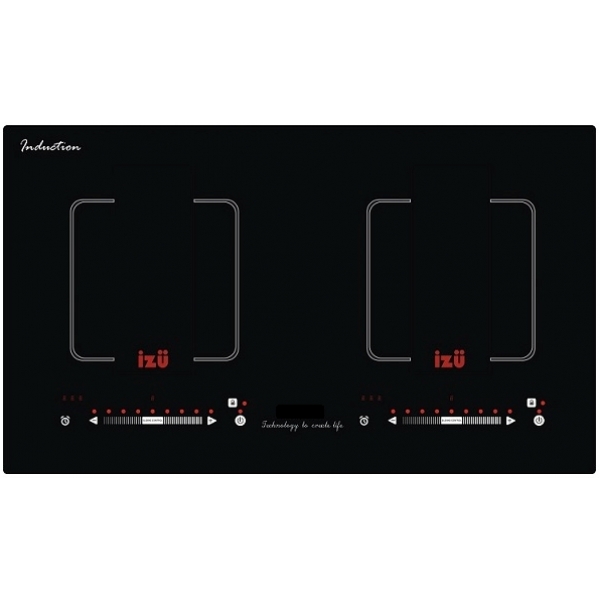 Izu 伊豆 ICN2.8KW 74厘米 2800W 雙頭電磁爐 - 9段火力、13A插頭