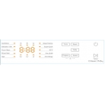 Baumatic BWF712W 7.0公斤 1200轉 纖薄前置式洗衣機 - 42cm深、10個程式、LED顯示