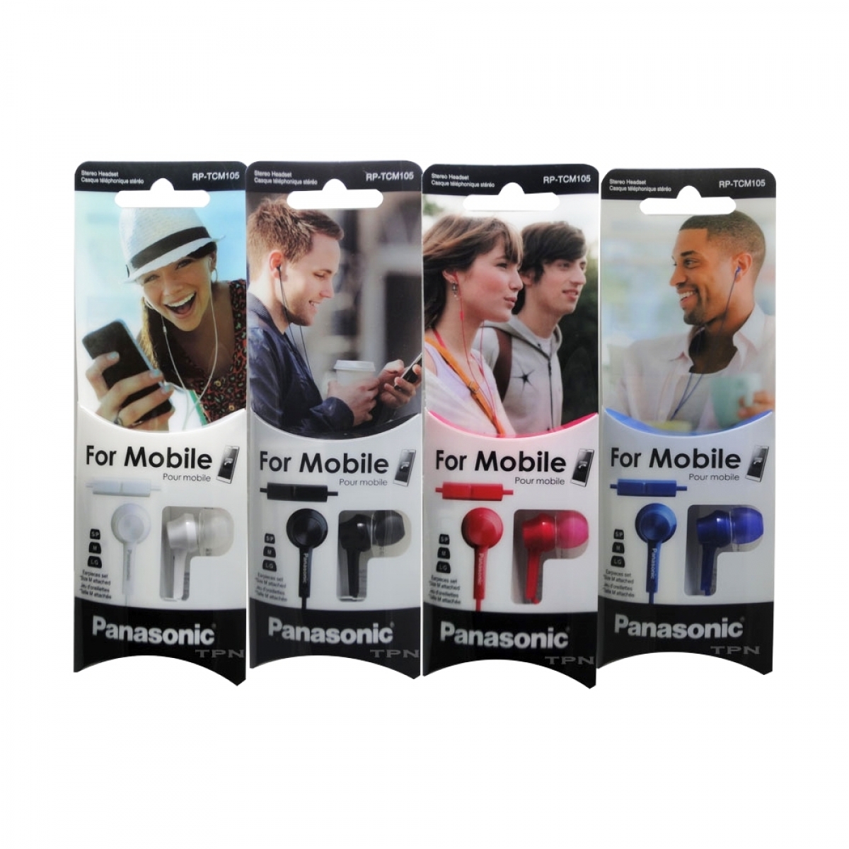 Panasonic 樂聲 RP-TCM105 入耳式耳機