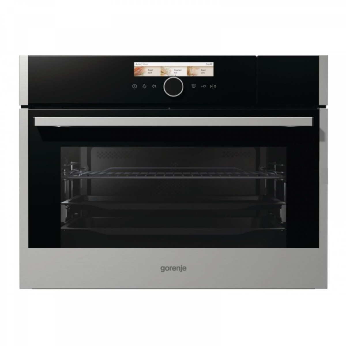 Gorenje 歌爾 BCS598S24X 45CM 嵌入式蒸焗爐 - 50L大容量 | 測溫烤肉針