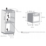 ROSIERES RFZ9976PNI 70公升 60厘米嵌入式電焗爐 (自動清洗)