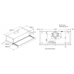 Philco 飛歌 GH806SNL 60厘米 600m³/h 拉趟式抽油煙機