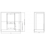 【展銷品】Baumatic BET7362X 變頻煙囪式抽油煙機 - 70厘米，1000m³/h排風量，手勢觸控
