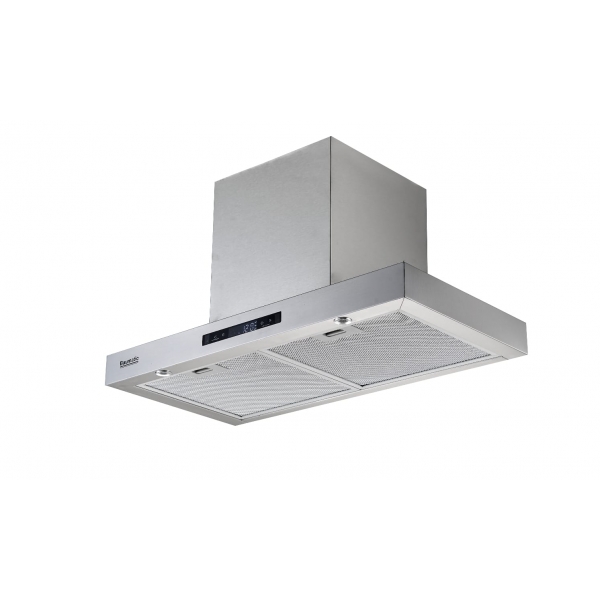 【展銷品】Baumatic BET7362X 變頻煙囪式抽油煙機 - 70厘米，1000m³/h排風量，手勢觸控