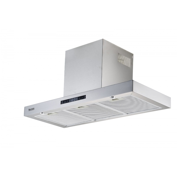【展銷品】Baumatic BET8363X 變頻煙囪式抽油煙機 - 80厘米，1000m³/h排風量，手勢觸控