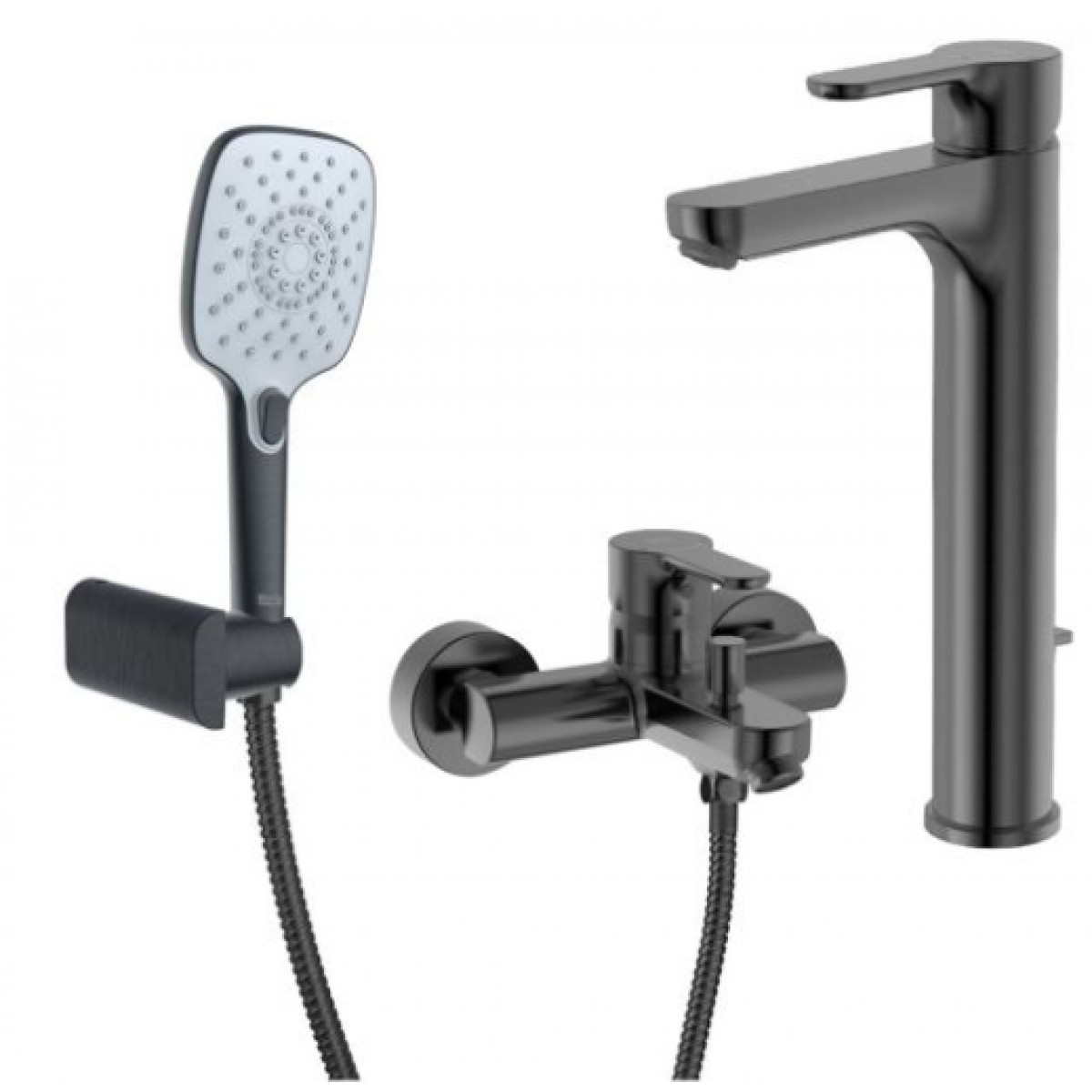 Roca L20 龍頭套裝 - 高身面盆龍頭 浴缸龍頭 花灑套裝