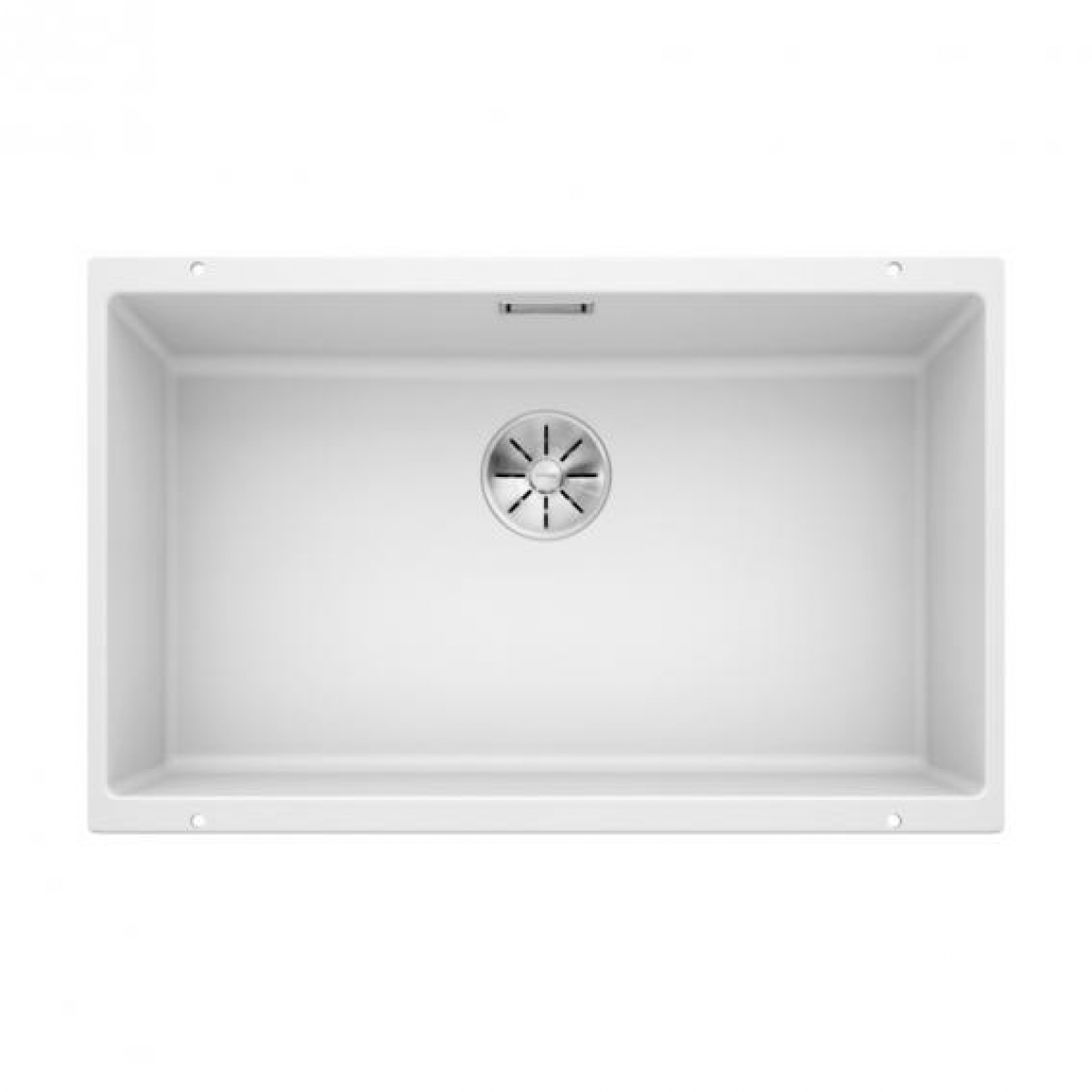 BLANCO SUBLINE 700-U(523446) 花崗岩合成單槽檯下鋅盤 白色 德國製造