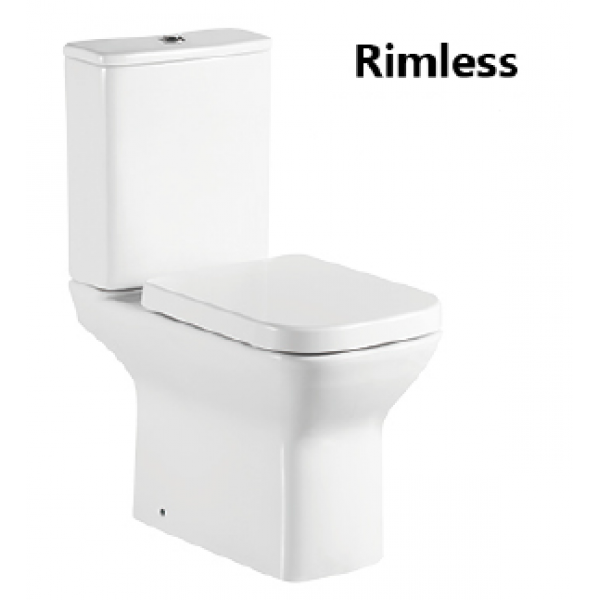 Richford R506 相連式高咀座廁 (連緩衝降板)