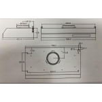 German West 西德寶 GW-838ST 智能抽油煙機 - 71厘米，1100m³/h，靜音電熱除油