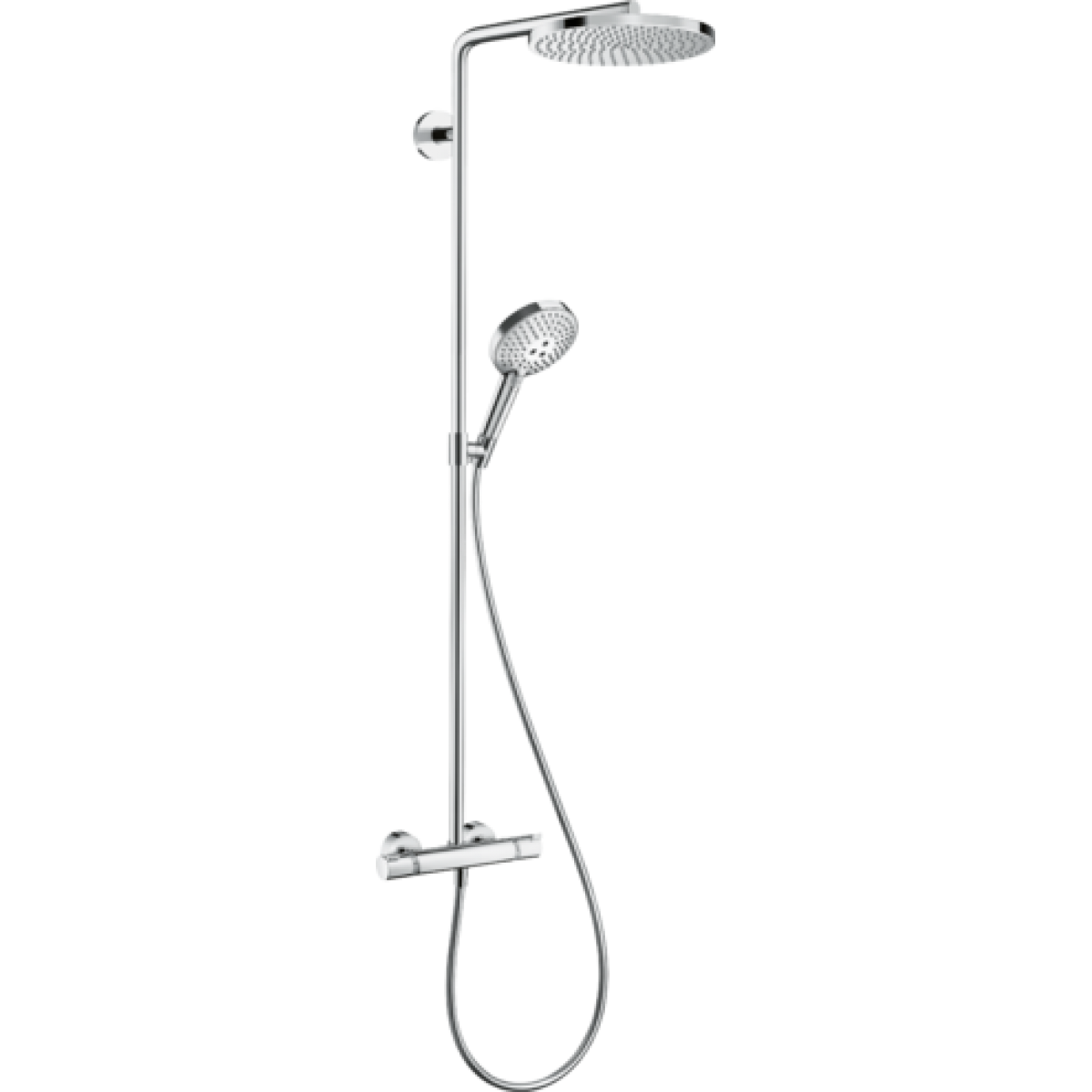 Hansgrohe Raindance Select S 240 恆溫淋浴花灑 - PowderRain噴霧,Ecostat Comfort恆溫器 Hansgrohe Raindance Select S 240 恆溫淋浴花灑 - PowderRain噴霧,Ecostat Comfort恆溫器