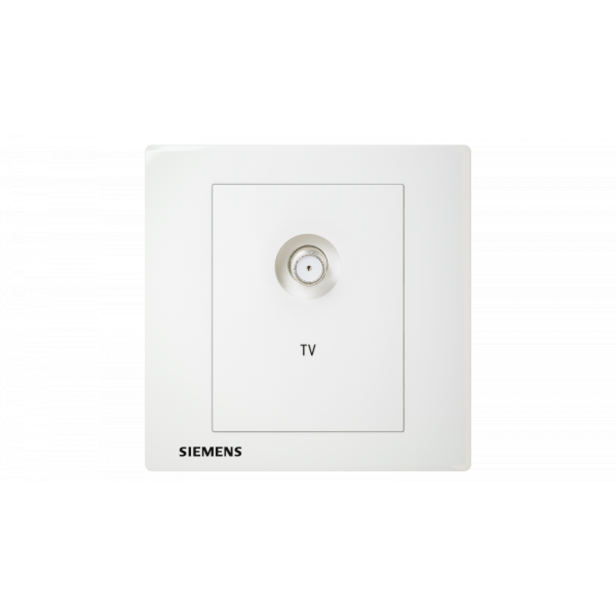 Siemens 西門子 5UH13323PC01 寬頻電視插座 + F型連線頭 (白色)