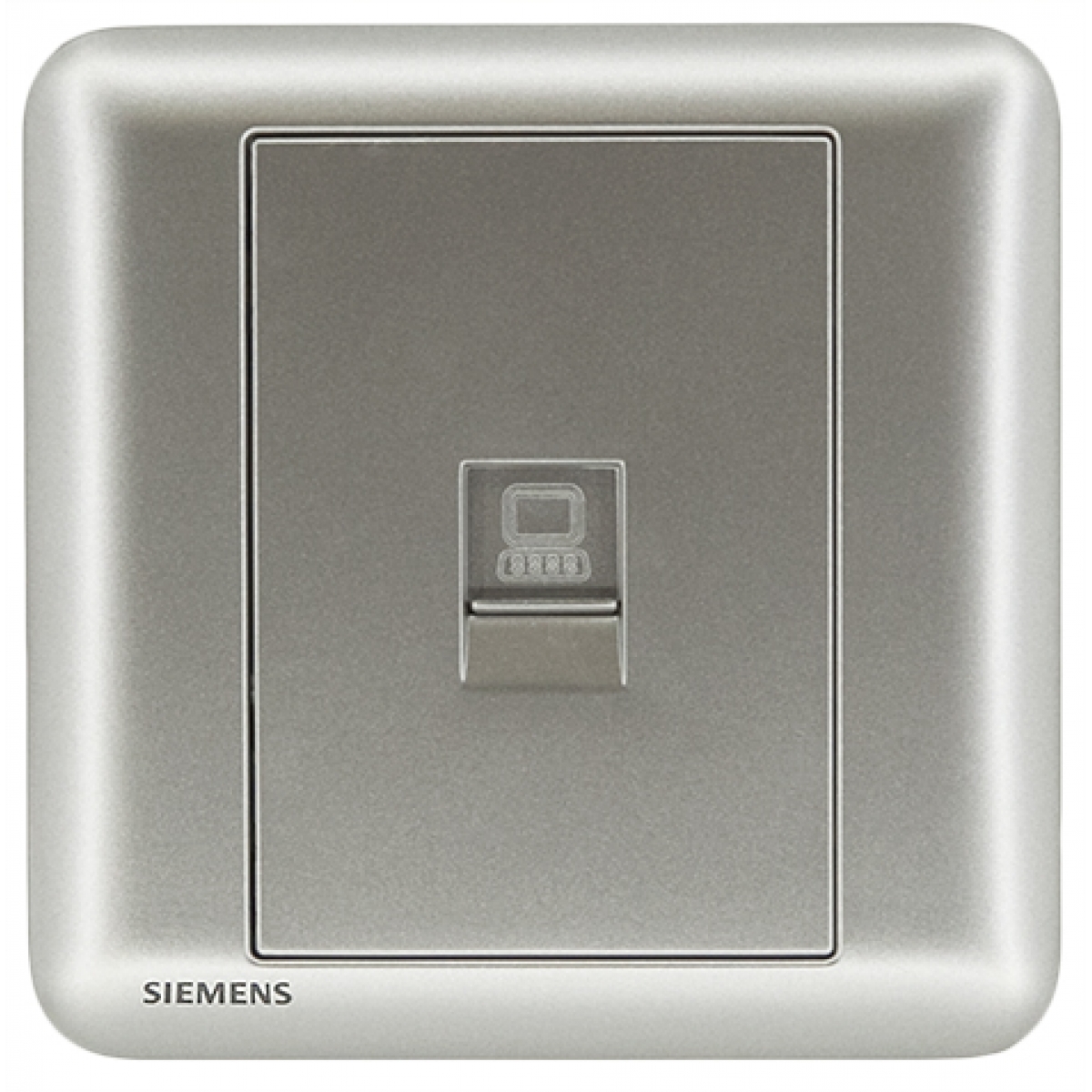 Siemens 西門子 5UH01623PC02 單位電腦插座 RJ45 (銀) - 高強度插套，安全耐用