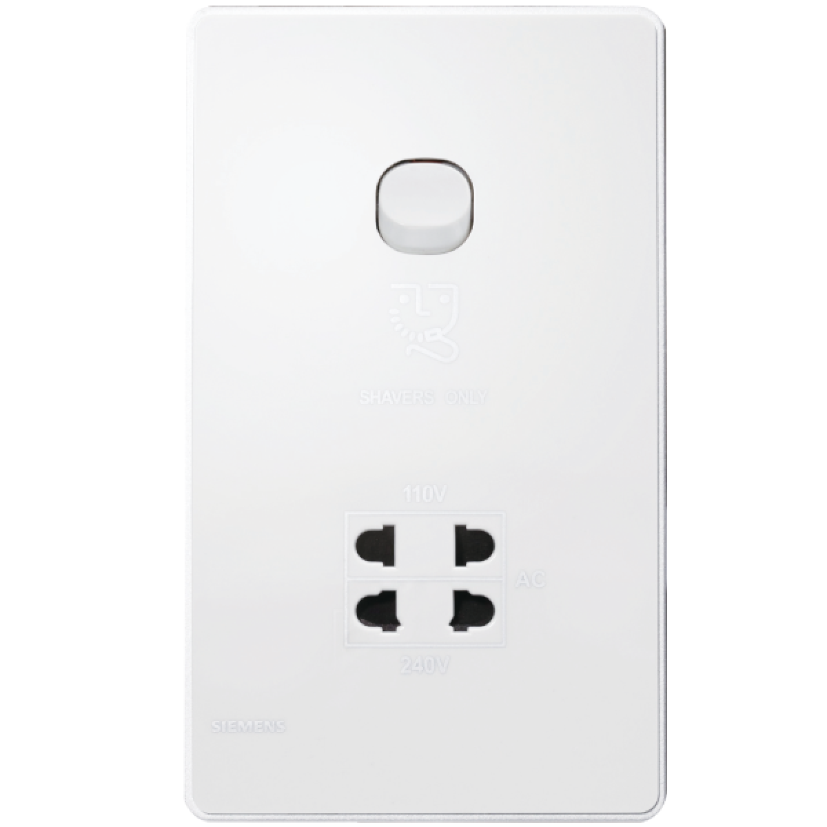 Siemens 西門子 5UB81623PC01 酒店系列電鬚刨插座 (白色)
