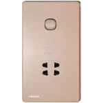 Siemens 西門子 5UB81623PC04 酒店系列－電鬚刨插座(玫瑰金)