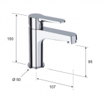 Remer Winner W11+W05+330A8MPEC20NRA 龍頭套裝 (鍍鉻色)