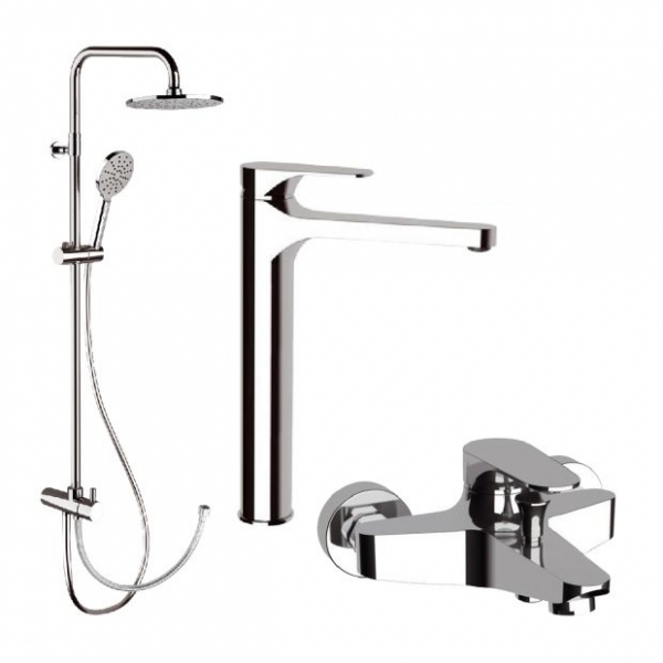 Remer Class Line L11LXL+L05+330A8MPEC20NRA 龍頭套裝 (鍍鉻色)