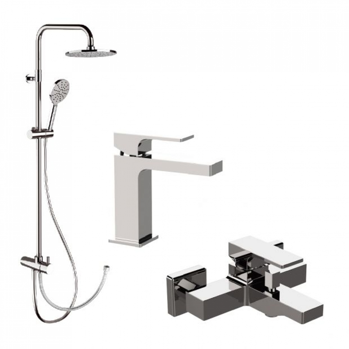 Remer Absolute AU12+AU05+330A8MPEC20NRA 龍頭套裝 (鍍鉻色)