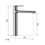 Remer Vanity V11L+V05+330A8MPEC20NRA 龍頭套裝 (鍍鉻色)