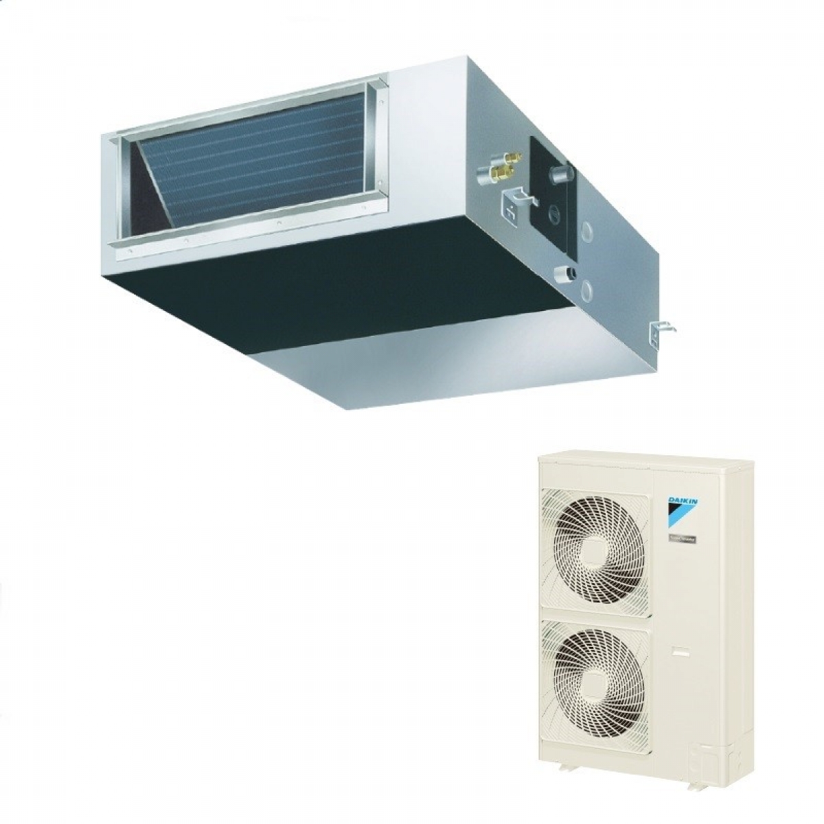 Daikin 大金 FBQ71EVE/RZQ71LV1 3.0匹 變頻冷暖風管式冷氣機 (無線遙控)