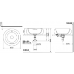 TOTO PJS04 坐枱式洗臉盆 (Galaline材質)