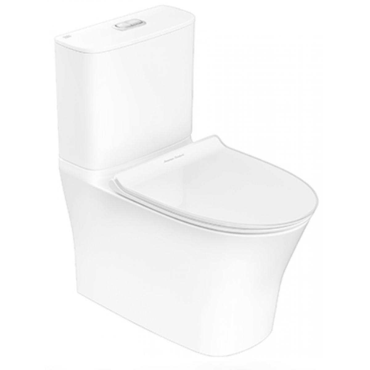 American Standard TF2622 Signature Rimless自由咀分體座廁：無框設計，易於清潔，配備油壓廁板