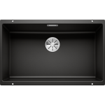 Blanco 526001 Subline 700-U 雙盆昇盤 (黑色 Black)
