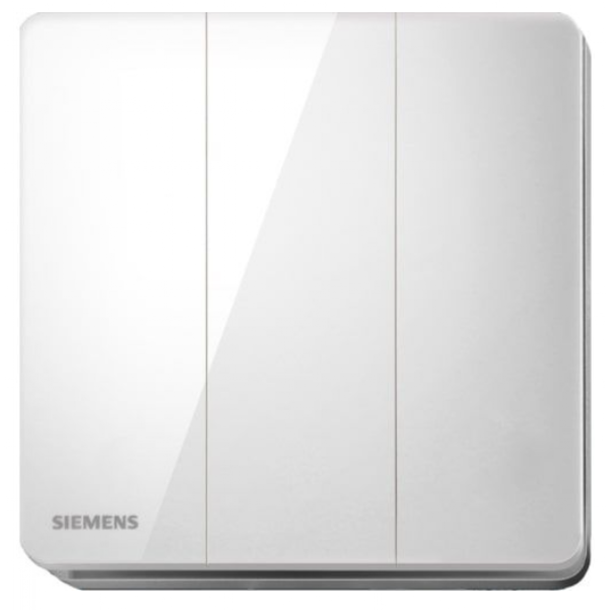 Siemens 西門子 5TA81323PC01 16AX三位單控開關掣 (白色)