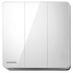 Siemens 西門子 5TA81323PC01 16AX 三位單控開關掣 (白色)