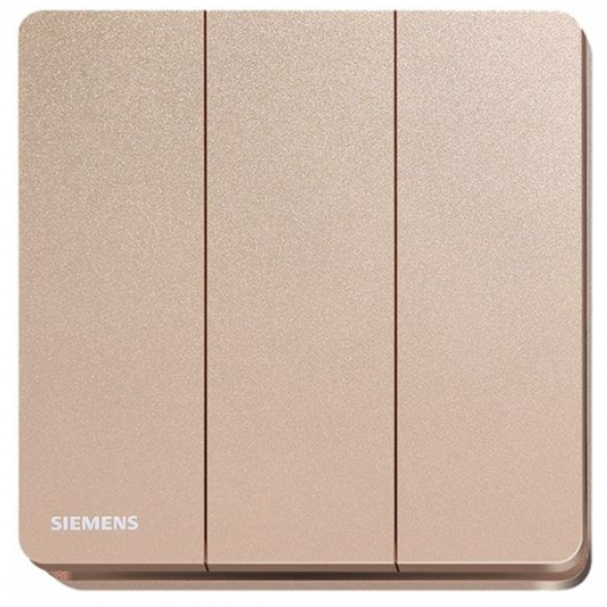 Siemens 西門子 5TA81323PC04 16AX三位單控開關掣 (玫瑰金色)