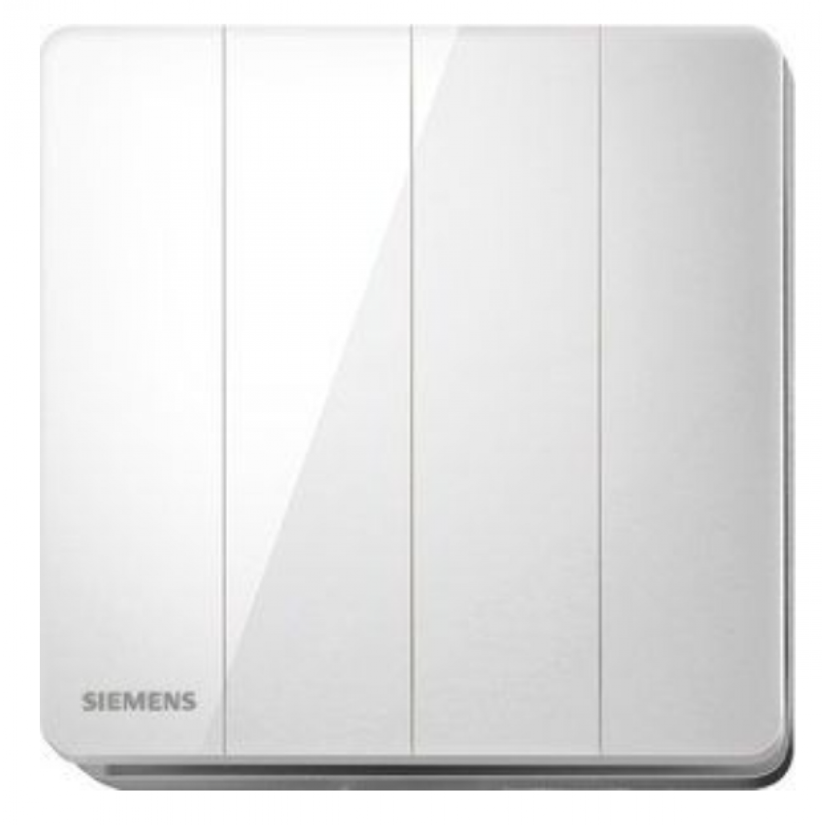 Siemens 西門子 5TA81423PC01 16AX四位單控開關掣 (白色)