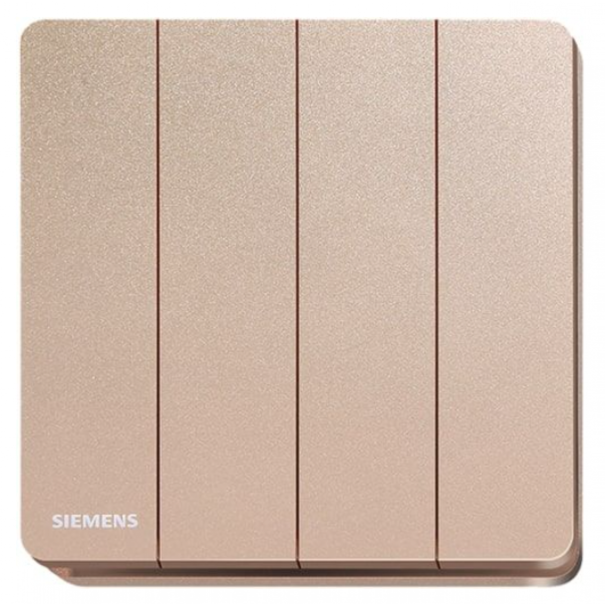 Siemens 西門子 5TA81423PC04 16AX四位單控開關掣 (玫瑰金色)