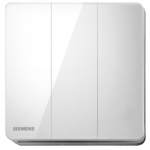 Siemens 西門子 5TA81343PC01 16AX 三位雙控開關掣 (白色)