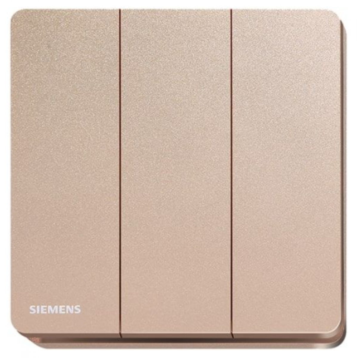 Siemens 西門子 5TA81343PC04 16AX三位雙控開關掣 (玫瑰金色)