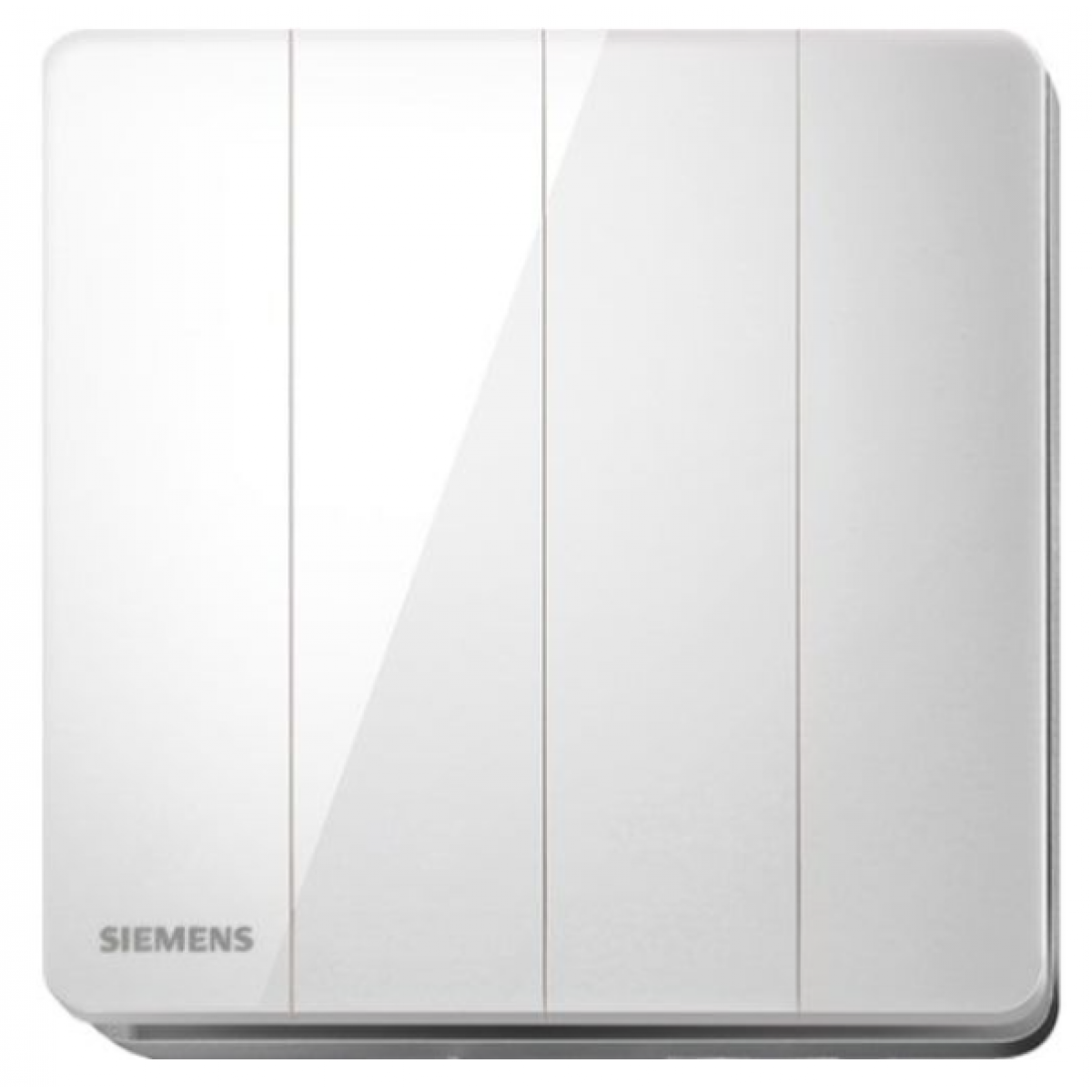 Siemens 西門子 5TA81443PC01 16AX四位雙控開關掣 (白色)