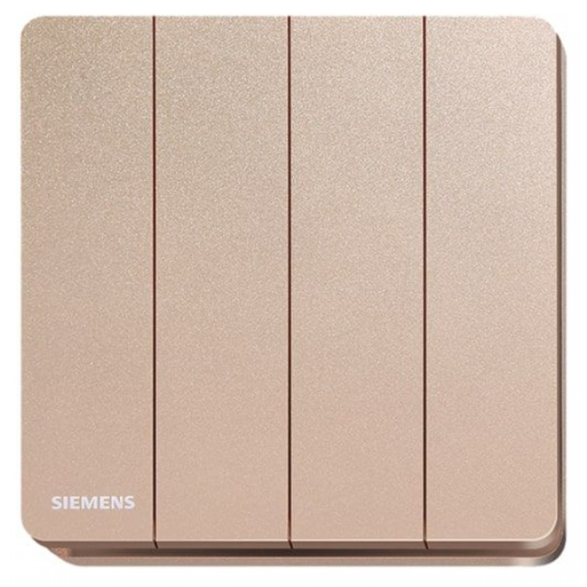 Siemens 西門子 5TA81443PC04 16AX四位雙控開關掣 (玫瑰金色)