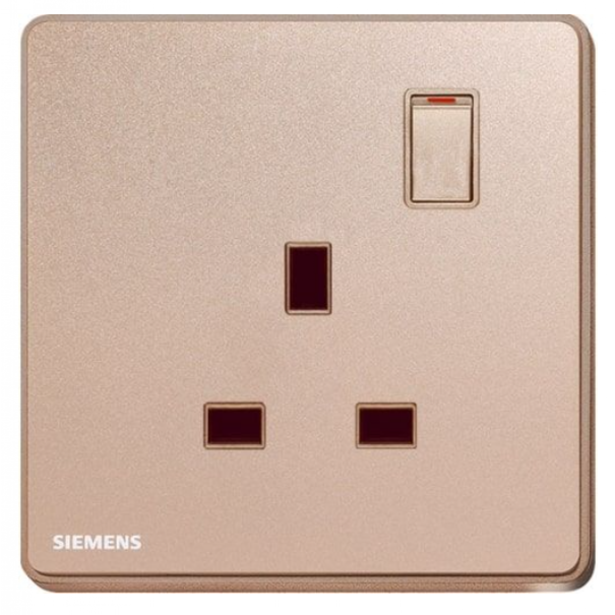 Siemens 西門子 5UB81123PC04 13A單位開關插座 (玫瑰金色)