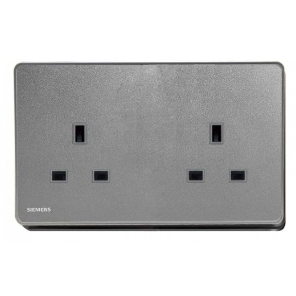 西門子 Siemens 5UB81213PC05 13A 雙位插座 (銀灰色)