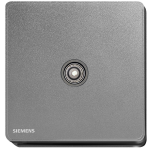 Siemens 西門子 5UH81313PC05 電視插座 (銀灰色)